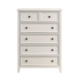 Donahue White Chest by Homelegance at Eve Furniture