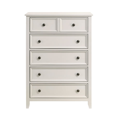 Donahue White Chest by Homelegance at Eve Furniture