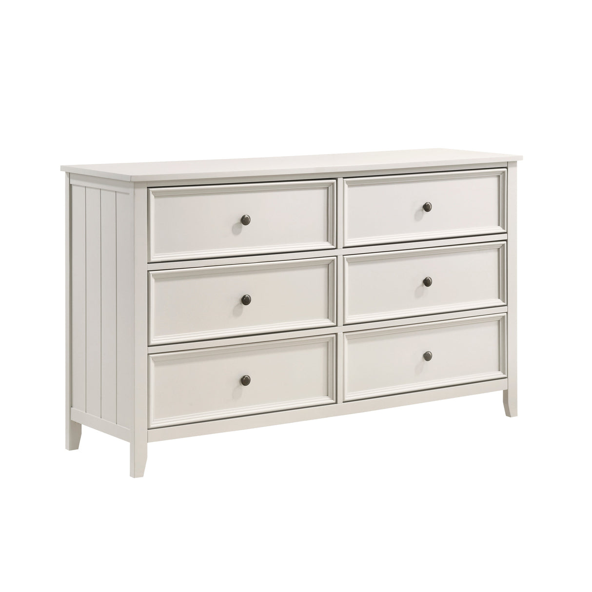 Donahue White Dresser by Homelegance at Eve Furniture
