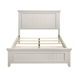 Donahue White King Panel Bed by Homelegance at Eve Furniture
