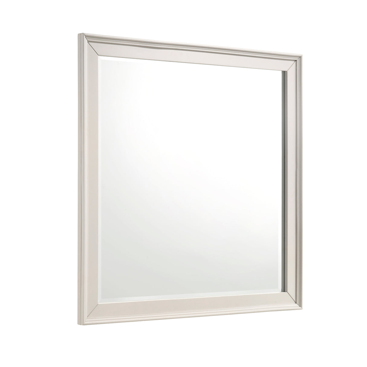 Donahue White Mirror (Mirror Only) by Homelegance at Eve Furniture