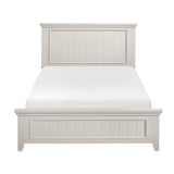 Donahue White Queen Panel Bed by Homelegance at Eve Furniture