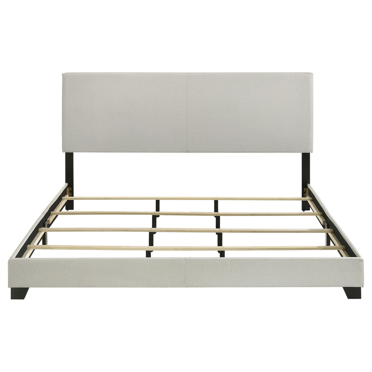 Dorian Cream Upholstered California King Panel Bed by Coaster at Eve Furniture