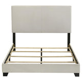 Dorian Cream Upholstered Full Panel Bed by Coaster at Eve Furniture
