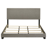 Dorian Taupe Upholstered California King Panel Bed by Coaster at Eve Furniture