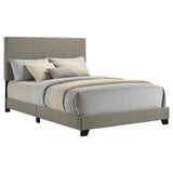 Dorian Taupe Upholstered Full Panel Bed by Coaster at Eve Furniture