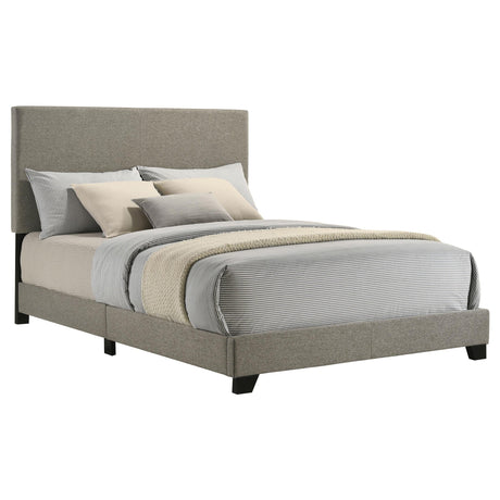 Dorian Taupe Upholstered Full Panel Bed by Coaster at Eve Furniture