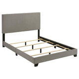 Dorian Taupe Upholstered Full Panel Bed by Coaster at Eve Furniture