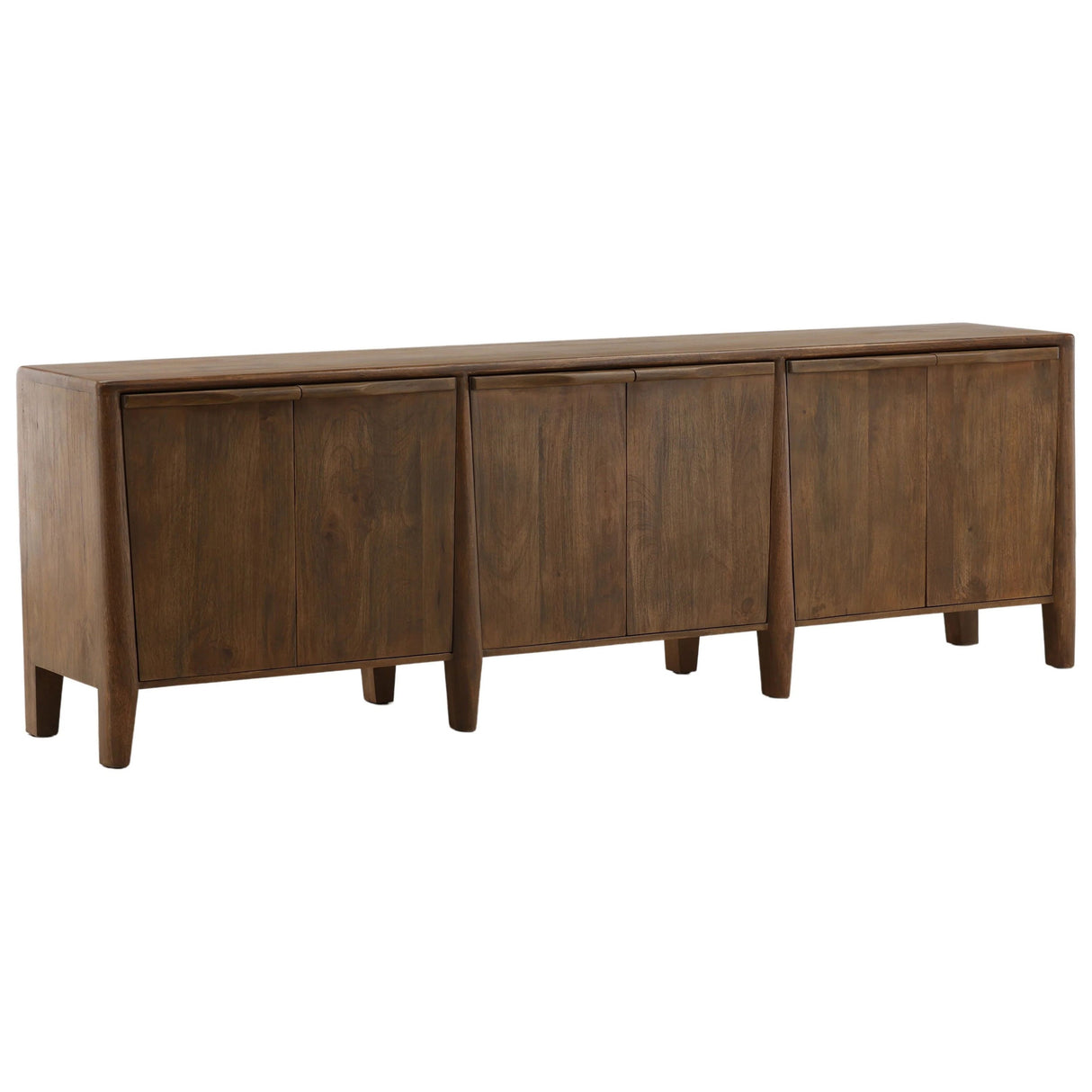 Durant Sideboard, Dark Brown by Dovetail at Eve Furniture