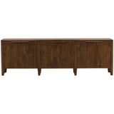 Durant Sideboard, Dark Brown by Dovetail at Eve Furniture
