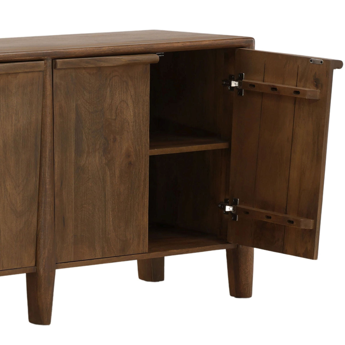 Durant Sideboard, Dark Brown by Dovetail at Eve Furniture