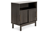 Brymont Dark Gray Accent Cabinet