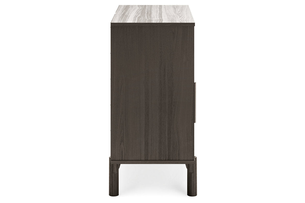 Brymont Dark Gray Accent Cabinet