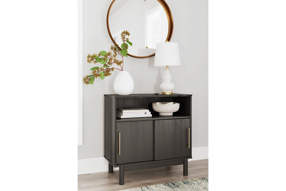 Brymont Dark Gray Accent Cabinet