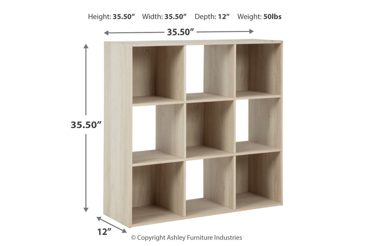 Socalle Light Natural Nine Cube Organizer