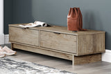 Oliah Natural Storage Bench