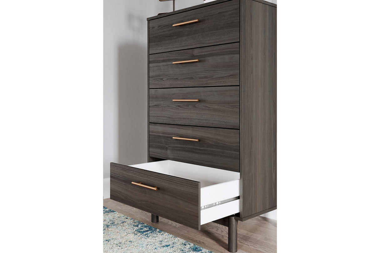 Brymont Dark Gray Chest of Drawers