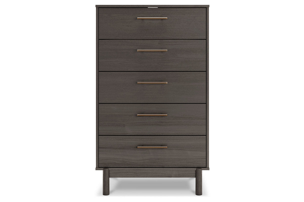 Brymont Dark Gray Chest of Drawers