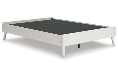 Aprilyn White Full Platform Bed