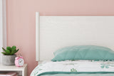 Aprilyn White Twin Panel Bed