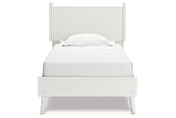 Aprilyn White Twin Panel Bed