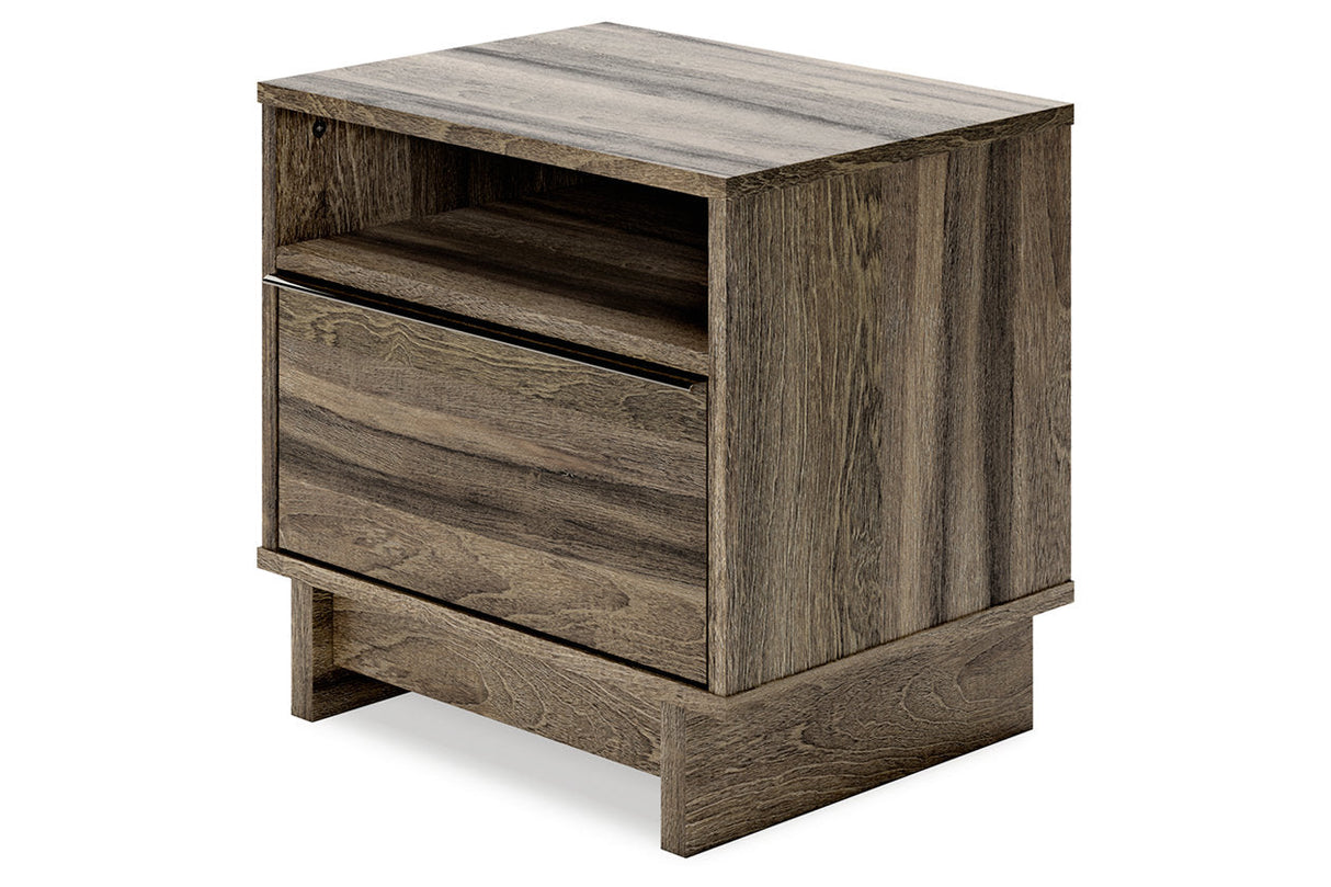 Shallifer Brown Nightstand by Ashley - Eve Furniture