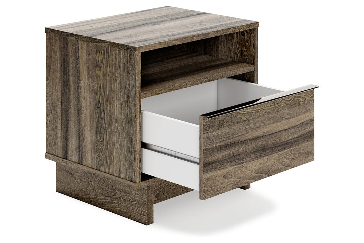 Shallifer Brown Nightstand by Ashley - Eve Furniture