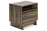 Shallifer Brown Nightstand Default Title by Ashley - Eve Furniture