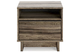 Shallifer Brown Nightstand by Ashley - Eve Furniture