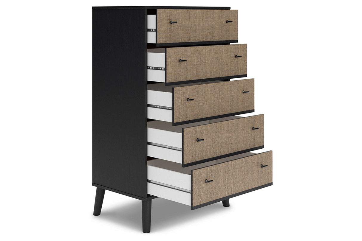 Charlang Two-tone Chest of Drawers