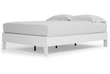 Piperton White Queen Platform Bed