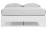 Piperton White Queen Platform Bed