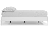 Piperton White Queen Platform Bed