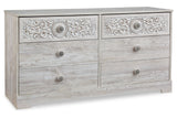 Paxberry Whitewash Dresser