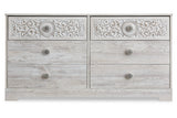 Paxberry Whitewash Dresser