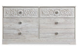 Paxberry Whitewash Dresser