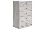 Paxberry Whitewash Chest of Drawers