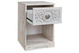 Paxberry Whitewash Nightstand