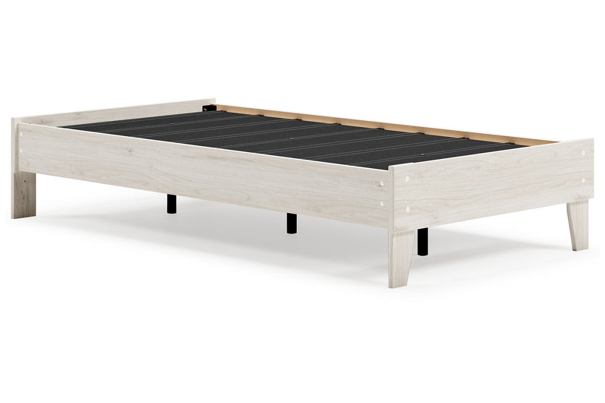 Socalle Light Natural Twin Platform Bed