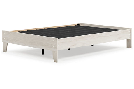 Socalle Light Natural Full Platform Bed