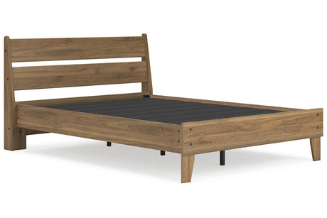 Deanlow Honey Full Platform Panel Bed