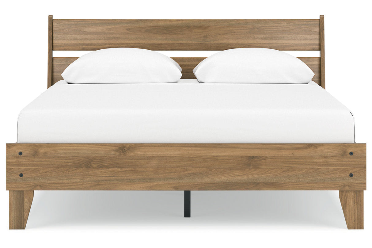 Deanlow Honey Queen Platform Panel Bed