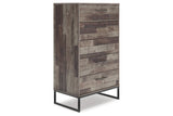 Neilsville Multi Gray Chest of Drawers