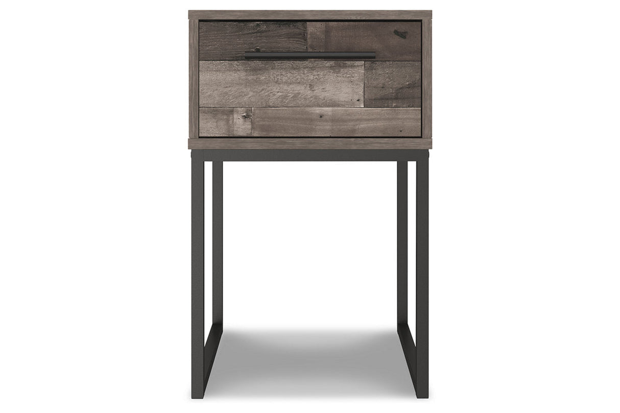 Neilsville Multi Gray Nightstand