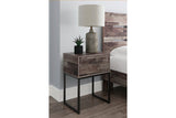 Neilsville Multi Gray Nightstand