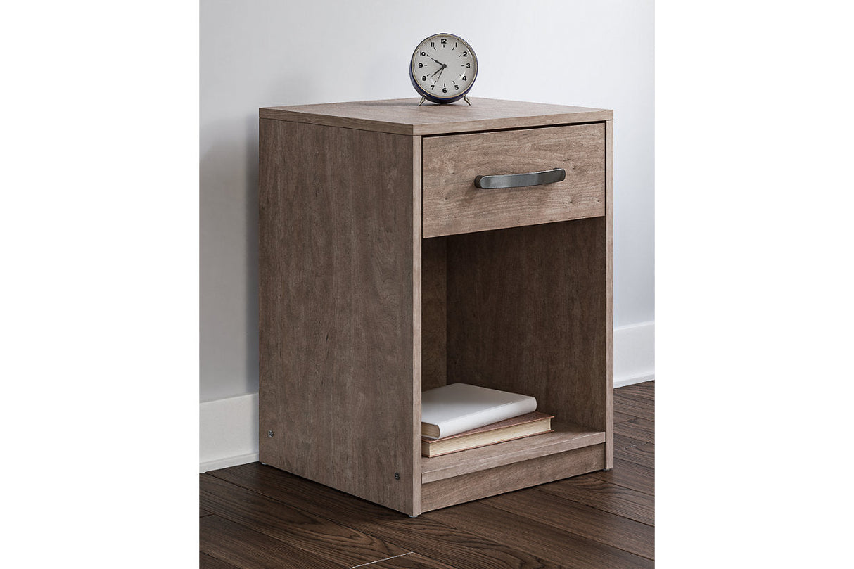 Flannia Gray Nightstand