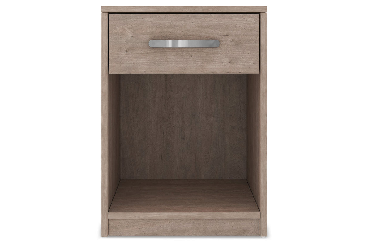 Flannia Gray Nightstand