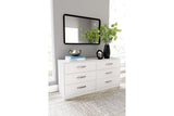 Flannia White Dresser