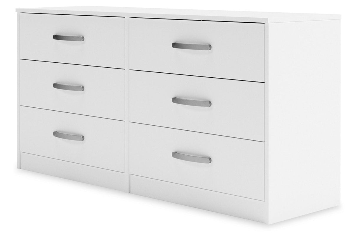 Flannia White Dresser