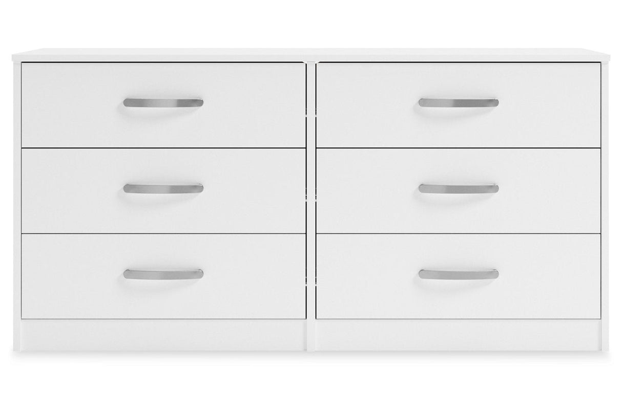 Flannia White Dresser